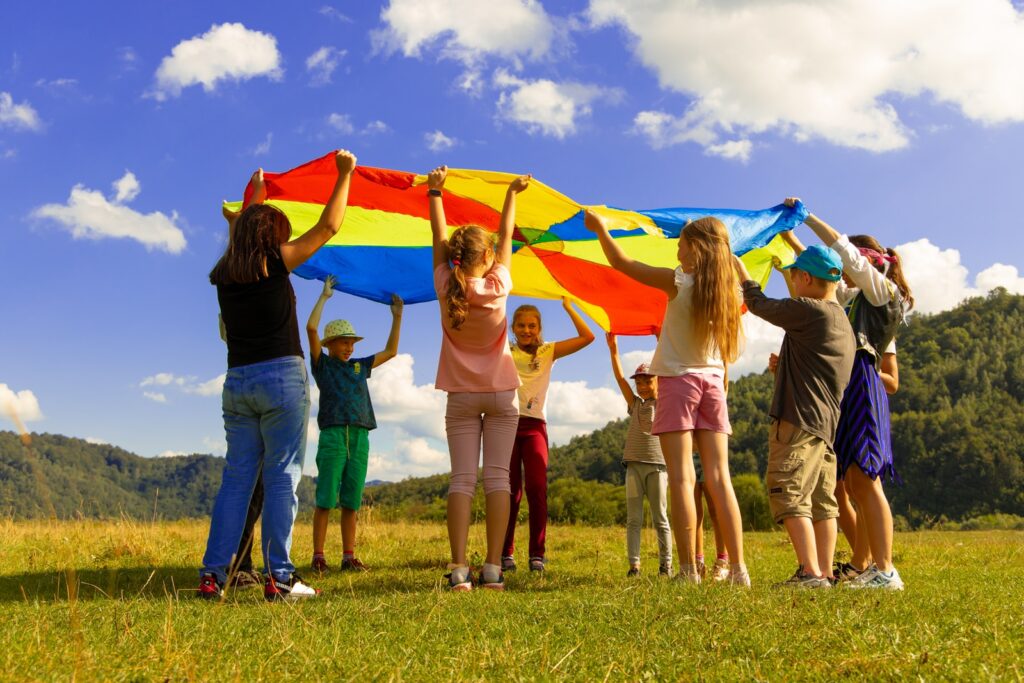 groupe d'enfants